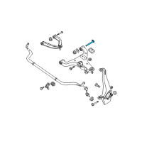 OEM 2013 Nissan Frontier Pin-Transverse Link Diagram - 54580-7S000