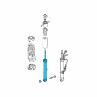 OEM 2018 Kia Stinger Shock Absorber Assembly Diagram - 55307J5420