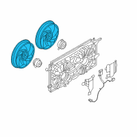 OEM Saturn Relay Fan Blade Diagram - 15875024