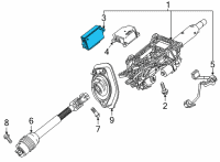 OEM Chevrolet Module Diagram - 84605904