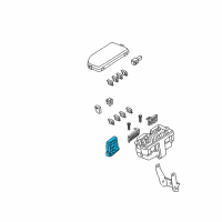 OEM 2013 Honda CR-V Relay Module Diagram - 38830-T0A-J01