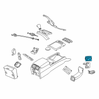 OEM Jeep CUPHOLDER-Floor Console Diagram - 1FB241J3AA