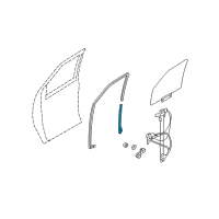 OEM Ford Lower Guide Diagram - F2UZ-15222A01-A