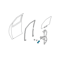 OEM Regulator Handle Diagram - F37Z-1023342-A