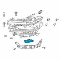 OEM 2022 Ram 3500 Driver Presence Detection Diagram - 68448765AA