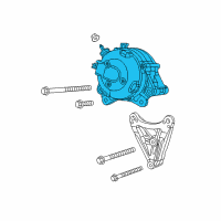 OEM 2019 Jeep Wrangler Generator-Engine Diagram - 56029765AA