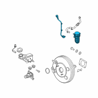 OEM 2017 Hyundai Tucson Pump Assembly-Vacuum Diagram - 59200-D3000