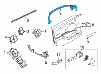 OEM Ford Mustang Mach-E DECAL Diagram - LJ8Z-5800014-AA