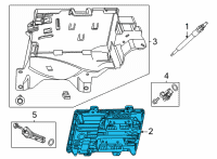 OEM Cadillac Escalade ECM Diagram - 24001956