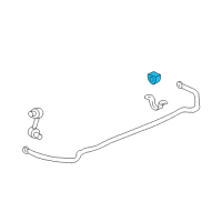 OEM Cadillac CTS Insulator-Rear Stabilizer Shaft Diagram - 15880711