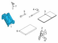 OEM 2015 Kia Sedona Jack Assembly Diagram - 09110A9000