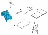 OEM 2018 Kia Sedona Jack Assembly Diagram - 09110A9000