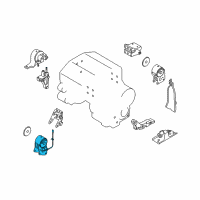 OEM Nissan Murano Engine Mounting Insulator Assembly, Front Diagram - 11270-CN101