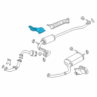 OEM Honda HR-V Plate A Diagram - 74601-T7L-H00