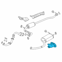 OEM 2016 Honda HR-V Plate Diagram - 74605-T7D-000