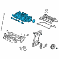 OEM Honda Civic Manifold Complete, Int Diagram - 17100-5AA-004