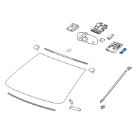 OEM 2015 Buick Verano Mirror Cover Cover Diagram - 23339294