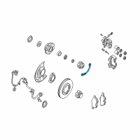 OEM 2002 Nissan Frontier Hose Assembly-Brake Front Diagram - 46211-8Z500