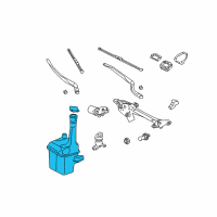 OEM Toyota Camry Washer Reservoir Diagram - 85315-AA031