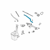 OEM 2011 Toyota Avalon Wiper Arm Diagram - 85221-AC010