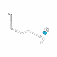 OEM Mercury Monterey Stabilizer Bar Insulator Diagram - 3F2Z-5484-AA