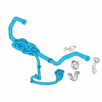 OEM 2021 Lexus LS500h ACTUATOR Assembly, FR St Diagram - 48860-50020