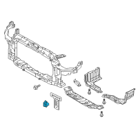 OEM Kia Telluride Sensor-External Ambient Diagram - 969853X000