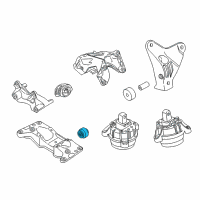 OEM 2012 BMW 740i Vibration Absorber Diagram - 22-31-6-790-387