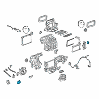 OEM GMC Sierra 2500 HD Actuator Diagram - 84152566
