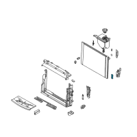 OEM 2008 BMW 535xi Sealing Plate Diagram - 17-12-7-507-983