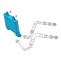 OEM 2019 Dodge Challenger Cooler-Engine Oil Diagram - 5181879AE