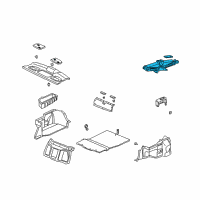 OEM Acura Jack Assembly, Pantograph Diagram - 89310-SP0-003