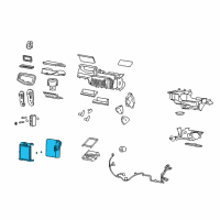 OEM 2007 Chevrolet HHR Evaporator Kit-A/C (Service) Diagram - 10393237