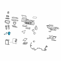 OEM Cadillac Expansion Valve Diagram - 52495729