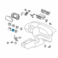 OEM Honda Switch Assy., Power Tailgate &Lid Diagram - 35370-THR-A01