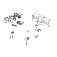 OEM Honda Element Bulb Diagram - 35505-SCV-A01