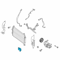 OEM 2019 Infiniti QX60 Sensor Assy-Gas Diagram - 27718-1MA0B