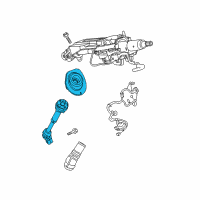 OEM Saturn Outlook Lower Shaft Diagram - 20887805