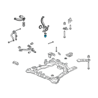 OEM Acura Vigor Boot, Ball Dust (Lower) Diagram - 51225-SL5-003