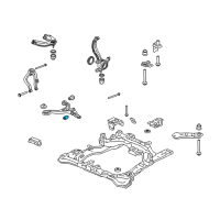 OEM Bush, Front Shock Absorber Diagram - 51810-SDA-A01