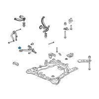 OEM 2005 Honda Accord Bush, Front Compliance Diagram - 51391-SDA-A03