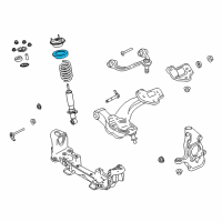 OEM Mercury Grand Marquis Upper Insulator Diagram - 5W1Z-5415-AA