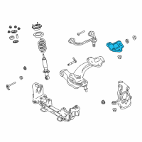 OEM 2005 Lincoln Town Car Mount Bracket Diagram - 9W1Z-5A486-A