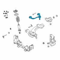 OEM 2003 Ford Crown Victoria Upper Control Arm Diagram - 6W1Z-3084-U