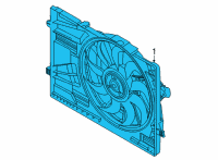 OEM Hyundai Tucson BLOWER ASSY Diagram - 25380-CW700