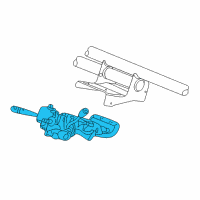 OEM 1998 Dodge Intrepid Column-Steering Diagram - 5083939AA