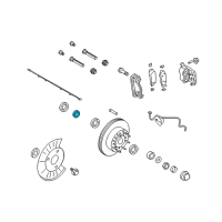 OEM 2020 Ford F-350 Super Duty Wheel Bearings Diagram - CC3Z-4221-A