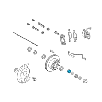 OEM 2018 Ford F-350 Super Duty Outer Bearing Diagram - CC3Z-1216-B