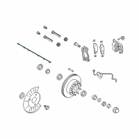 OEM 2015 Ford F-250 Super Duty Front Speed Sensor Diagram - BC3Z-2C204-A