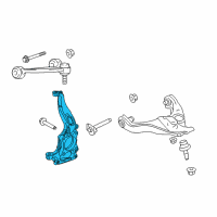 OEM 2012 Ford Expedition Knuckle Diagram - AL3Z-3K185-C